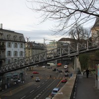 Polybahn, 1996 durch Garaventa saniert und umgebaut, Dezember 2009