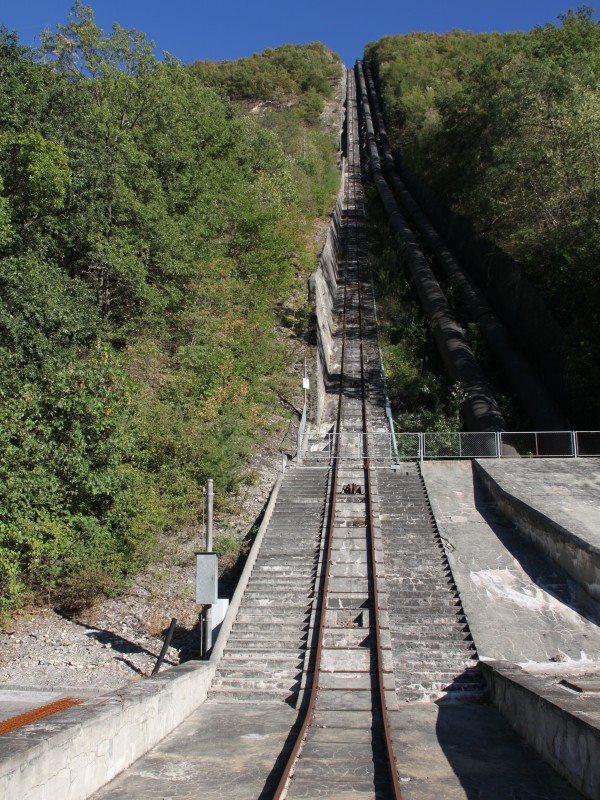 Funicular Ecône-Villy (Saxon)